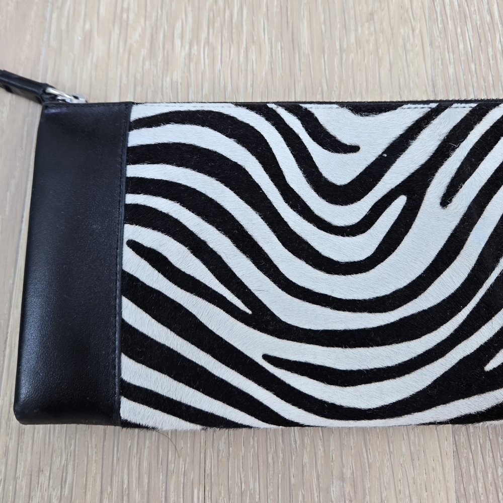 The Kooples Black Leather Clutch